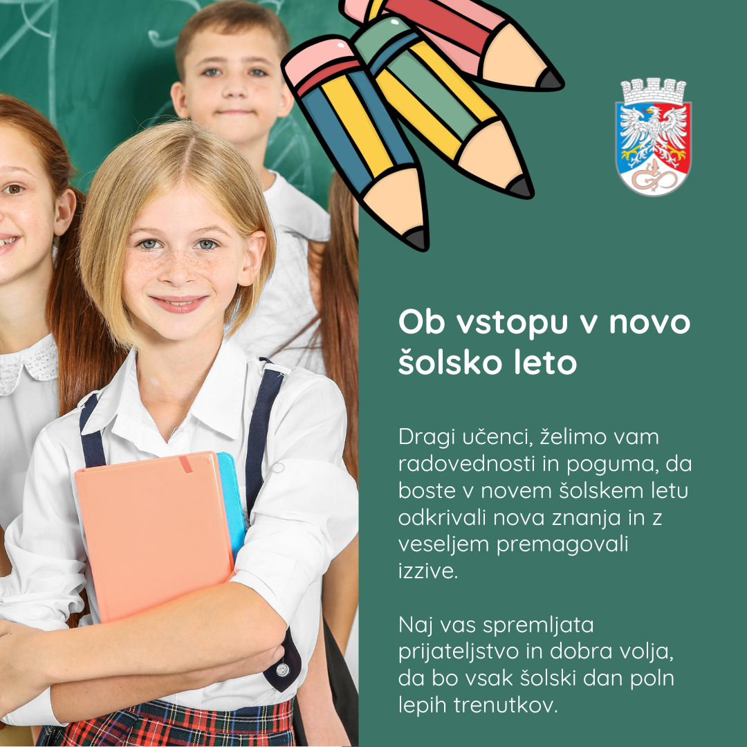 ob vstopu v novo šolsko leto